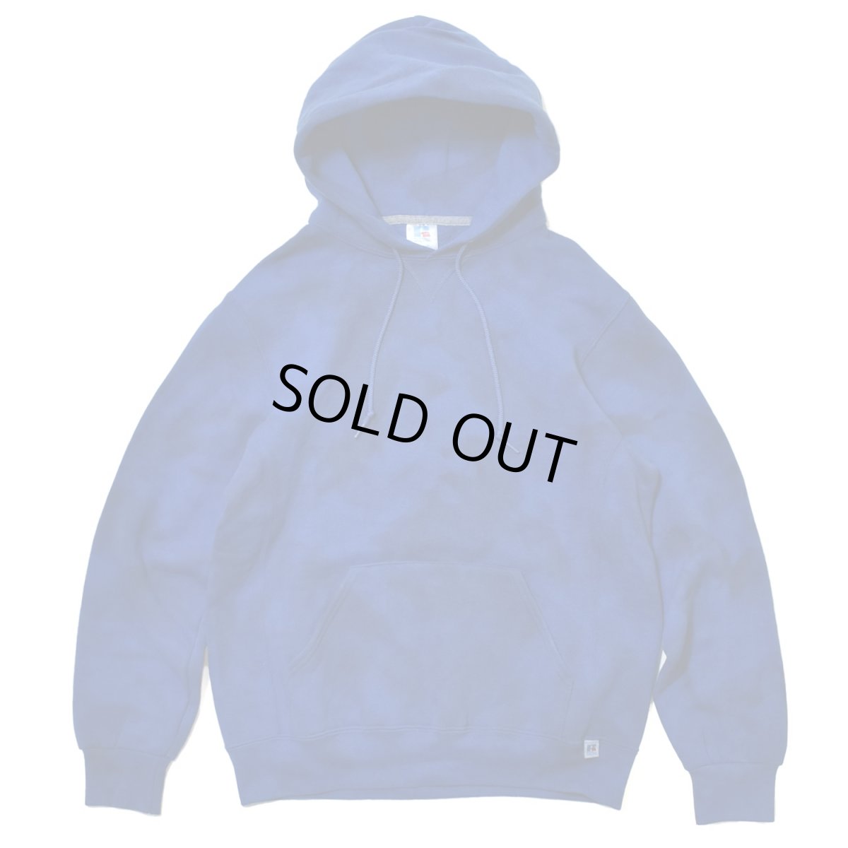 画像1: RAWDRIPｘGOOWS Russell Athletic USA Custom Tiedye Fleece Hoodie - Royal (1)