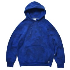 画像1: RAWDRIPｘGOOWS Russell Athletic USA Custom Tiedye Fleece Hoodie - Royal (1)