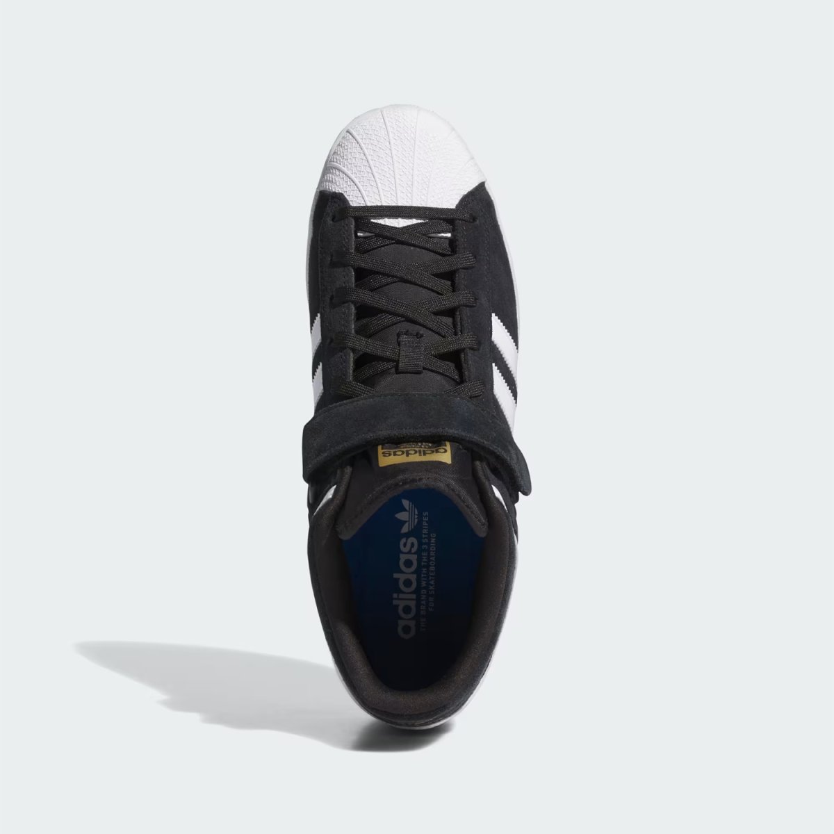 画像2: adidas Pro Shell Mid Trainers - Black/White (2)