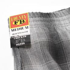 画像4: FB County Cargo Checker Pants - Black/Grey (4)