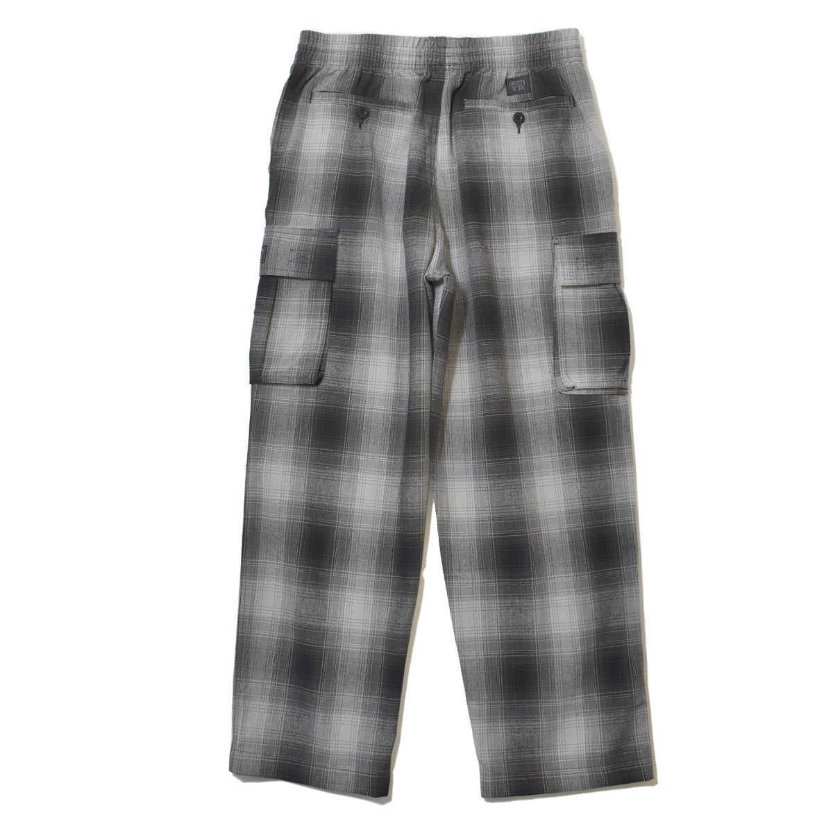 画像2: FB County Cargo Checker Pants - Black/Grey (2)