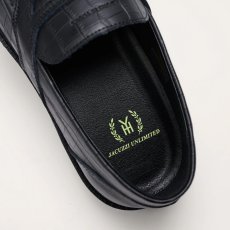画像5: Hours Is Yours Quick Strike Jacuzzi Unlimited Cohiba Loafer Black Embossed Leather (5)