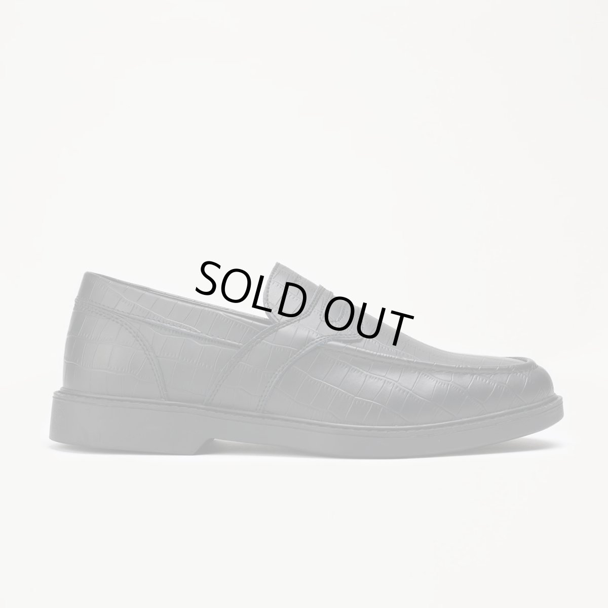 画像1: Hours Is Yours Quick Strike Jacuzzi Unlimited Cohiba Loafer Black Embossed Leather (1)