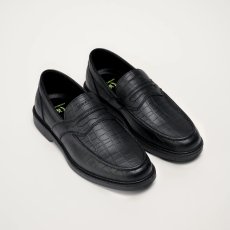 画像3: Hours Is Yours Quick Strike Jacuzzi Unlimited Cohiba Loafer Black Embossed Leather (3)