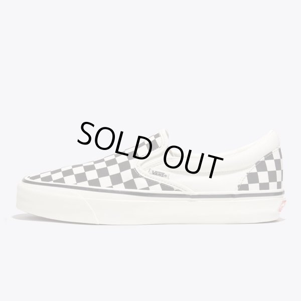 [VANS] スリッポン リイシュー98 MTE SLIP ON チェッカーボード VANS MTE Slip-On Reissue 98 - Checkerboard Marshmallow/Black
