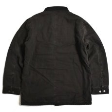 画像2: Dickies Duck Canvas Chore Coat - Black (2)