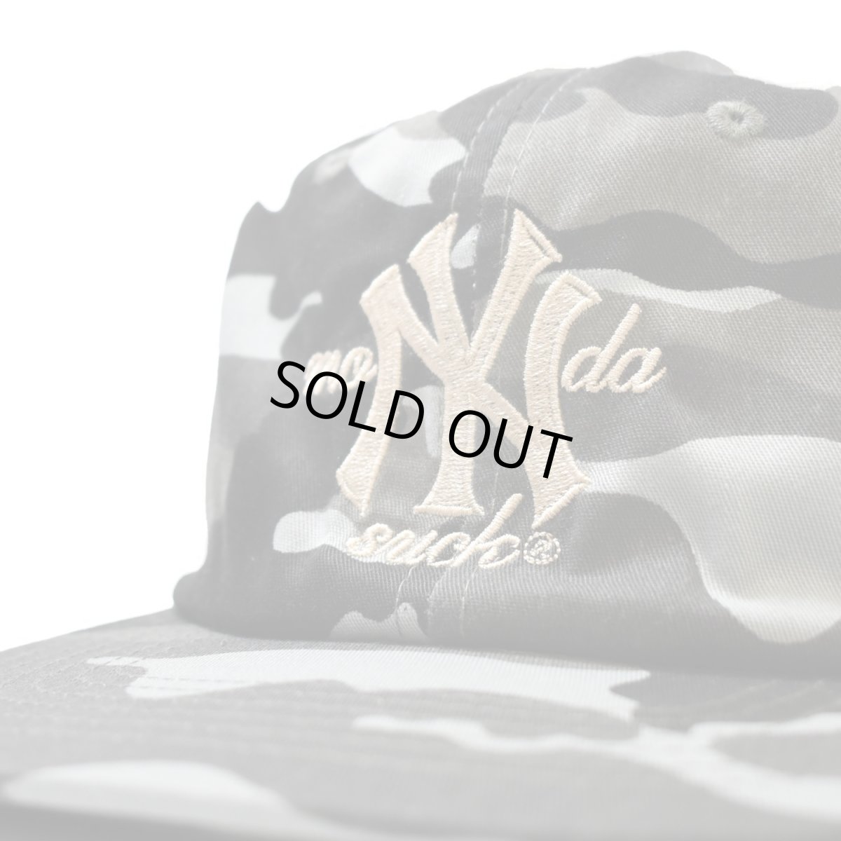 画像2: Mondaysuck NYC Hat - Snow Camo (2)