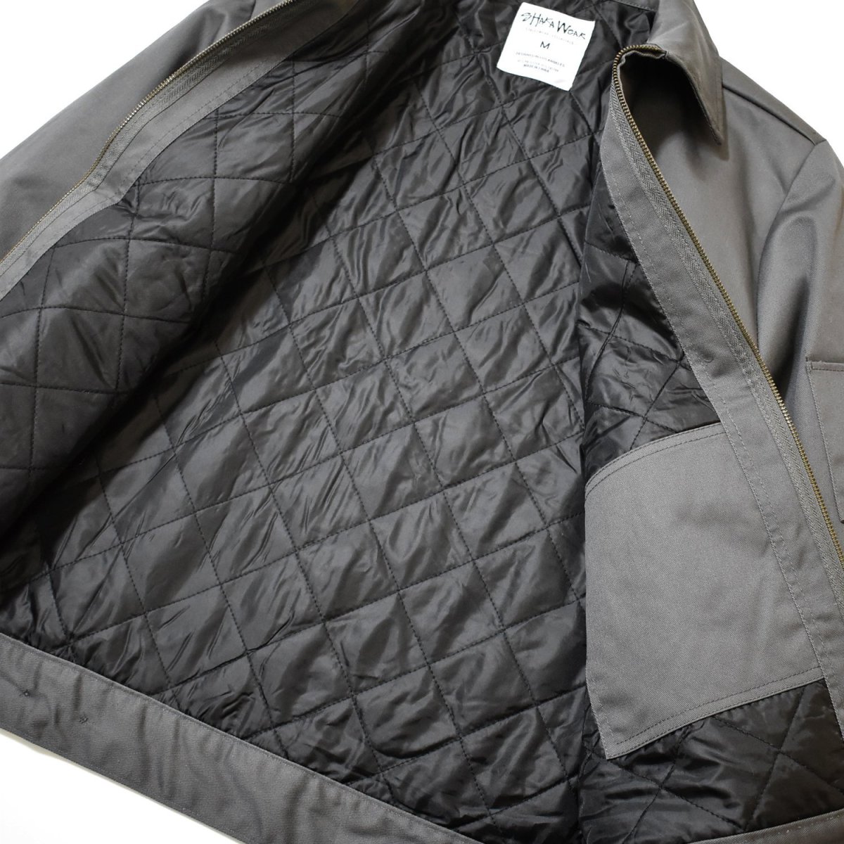 画像3: Shaka Wear Insulated Mechanic Jacket - Dark Grey (3)