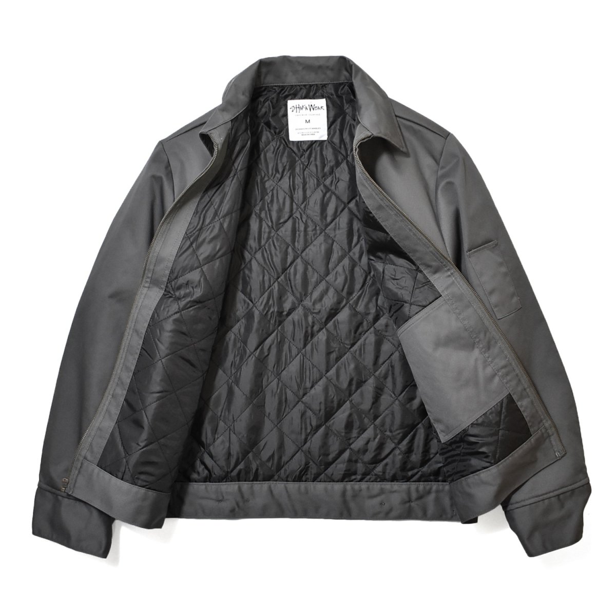 画像2: Shaka Wear Insulated Mechanic Jacket - Dark Grey (2)