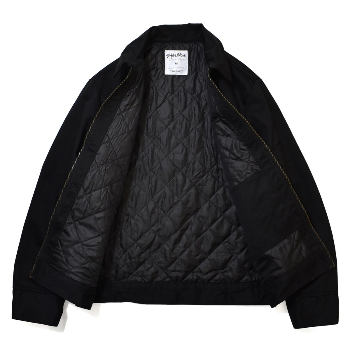 画像2: Shaka Wear Insulated Mechanic Jacket - Black (2)