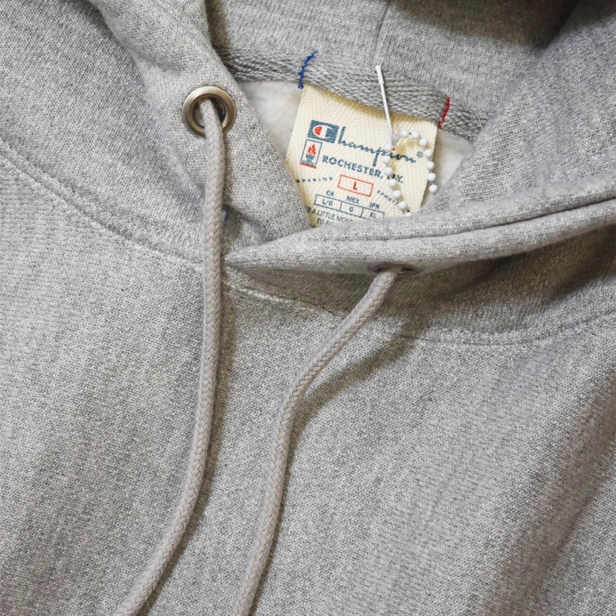 画像3: Champion Reverse Weave Arena Pullover Hoodie - Oxford Grey (3)