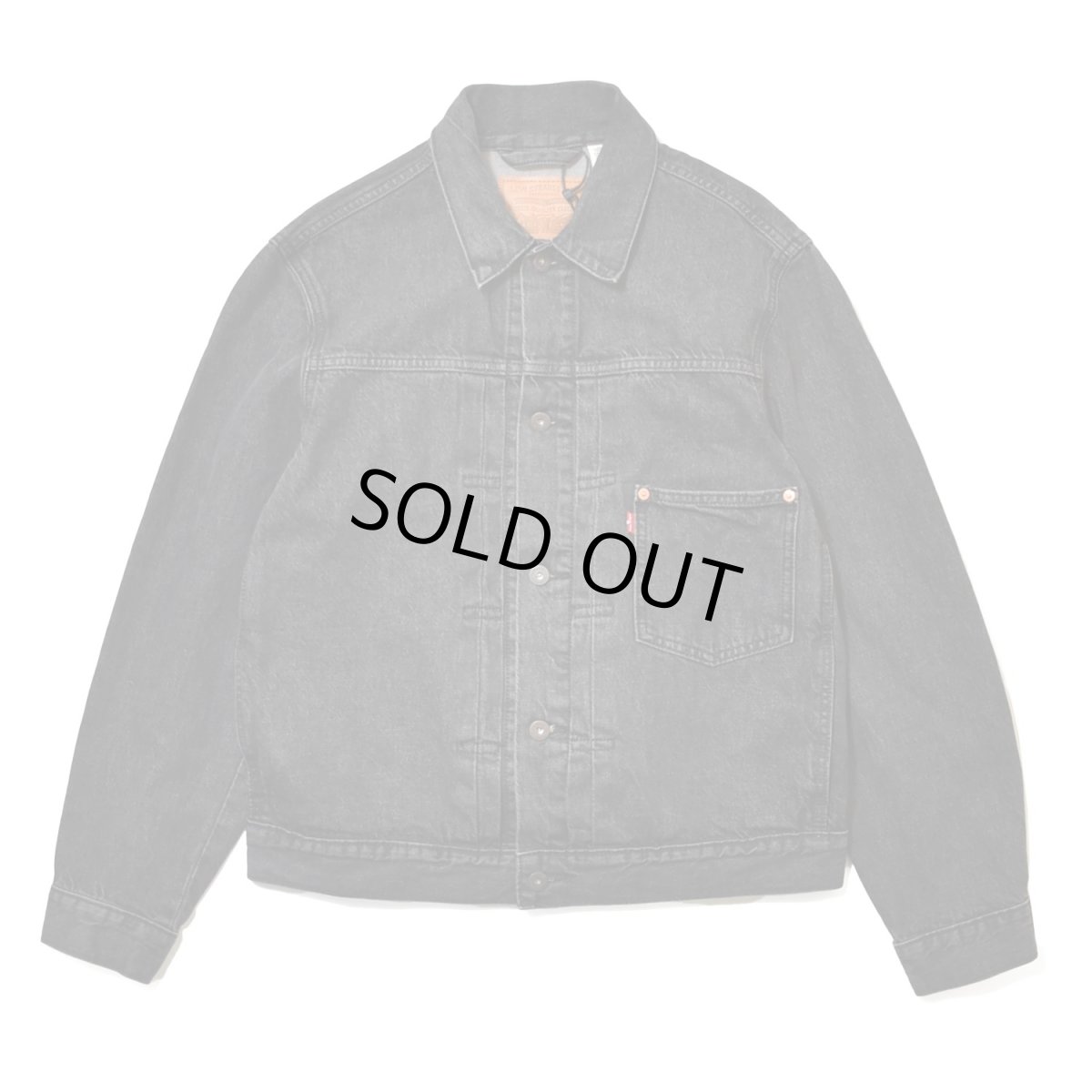 画像1: Levi's Type1 Trucker Jacket - Black (1)
