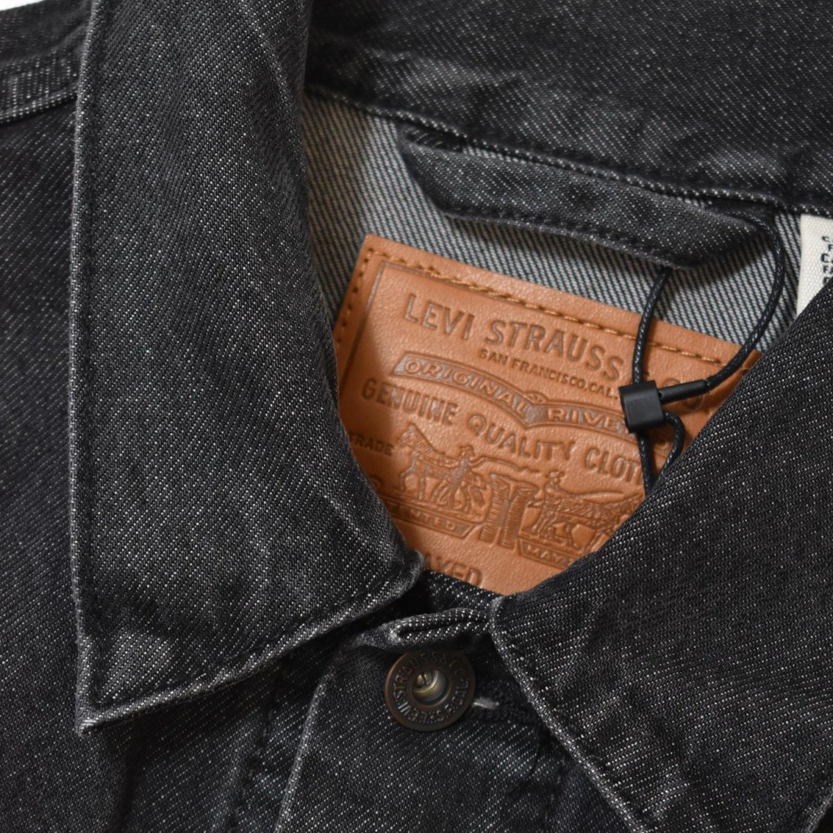 画像3: Levi's Type1 Trucker Jacket - Black (3)