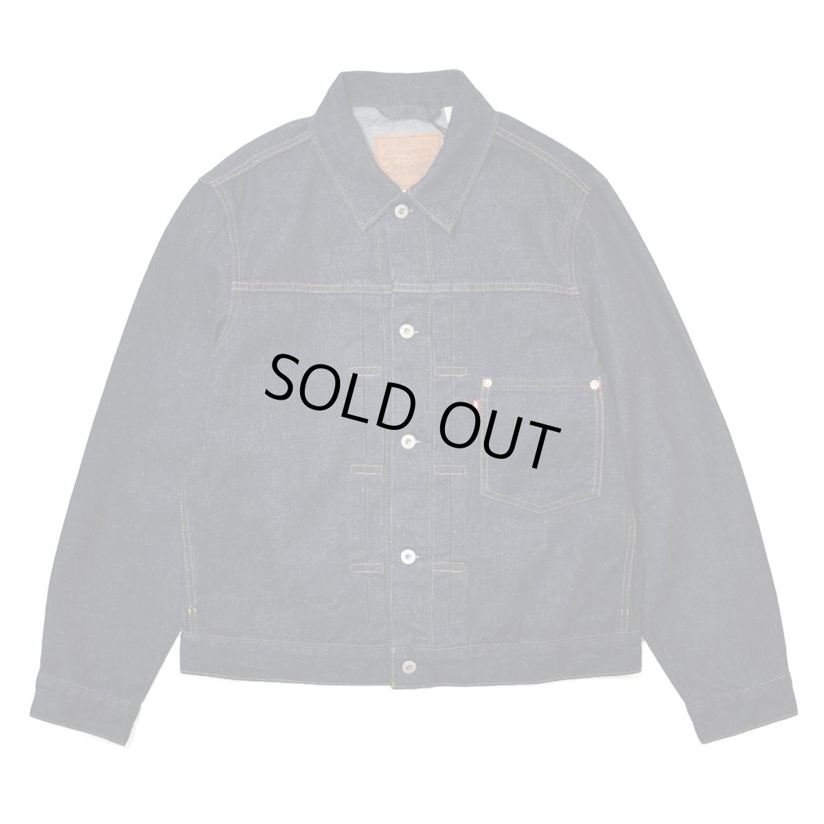 画像1: Levi's Type1 Trucker Jacket - Dark Indigo (1)