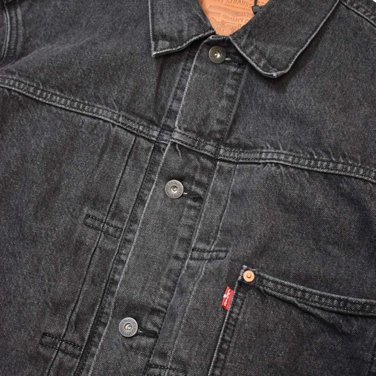 画像4: Levi's Type1 Trucker Jacket - Black (4)