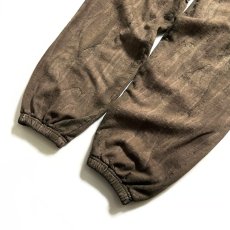 画像6: Los Angeles Apparel 14oz Drip Dye Heavy Fleece Pants - Olive (6)