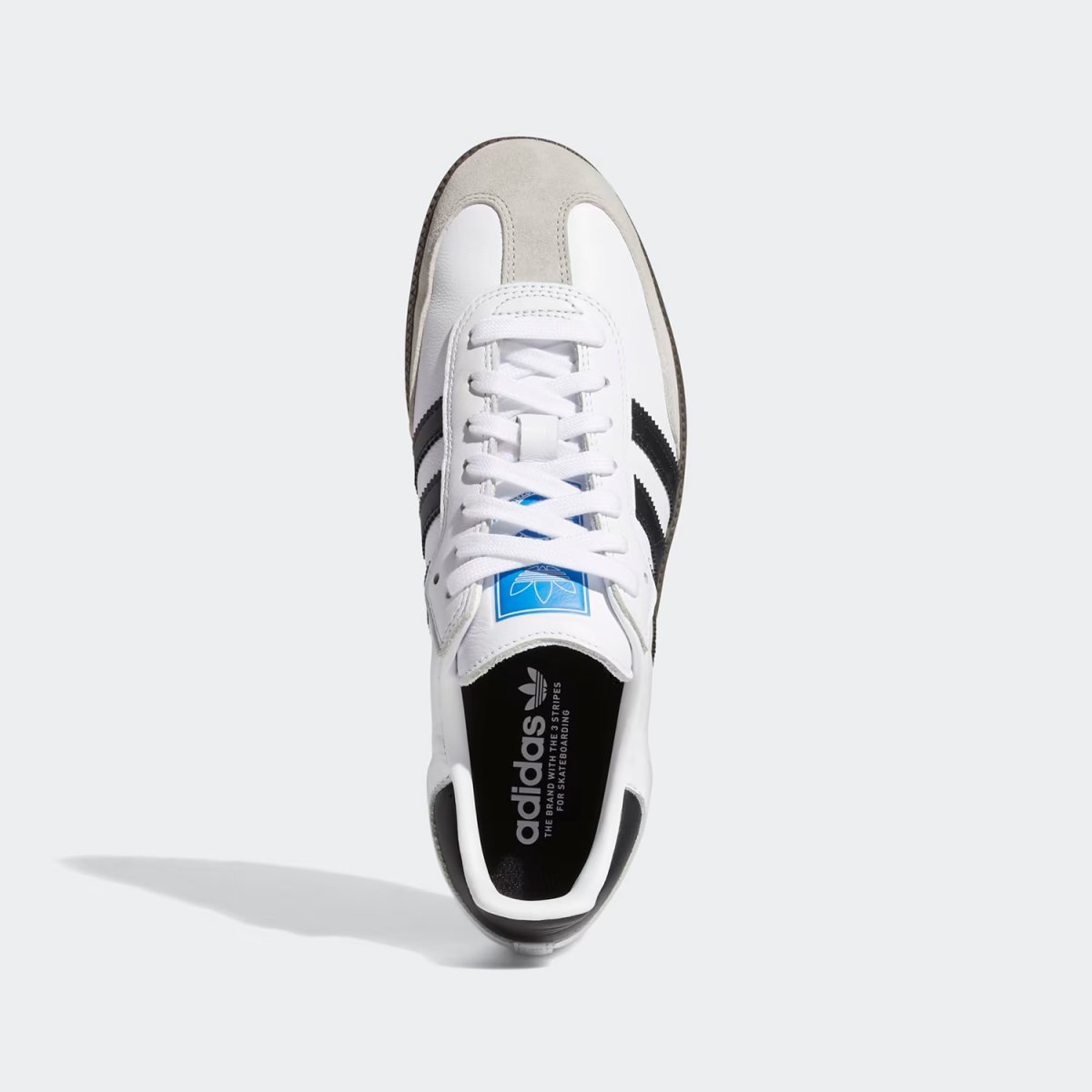 画像4: adidas Samba ADV - Cloud White/Core Black/Gum (4)