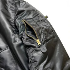 画像12: Rothco MA-1 Flight Jacket - Black (12)