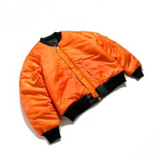 画像11: Rothco MA-1 Flight Jacket - Black (11)