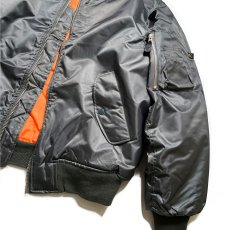 画像6: Rothco MA-1 Flight Jacket - Gunmetal Grey (6)