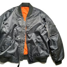画像4: Rothco MA-1 Flight Jacket - Gunmetal Grey (4)