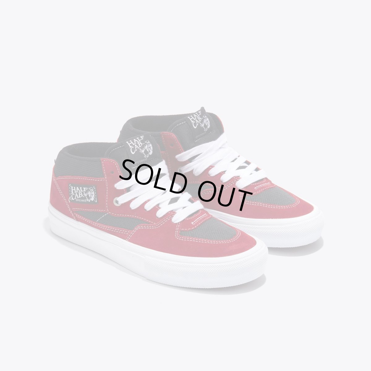 画像2: Vans Skate Half Cab RedｘBlack (2)