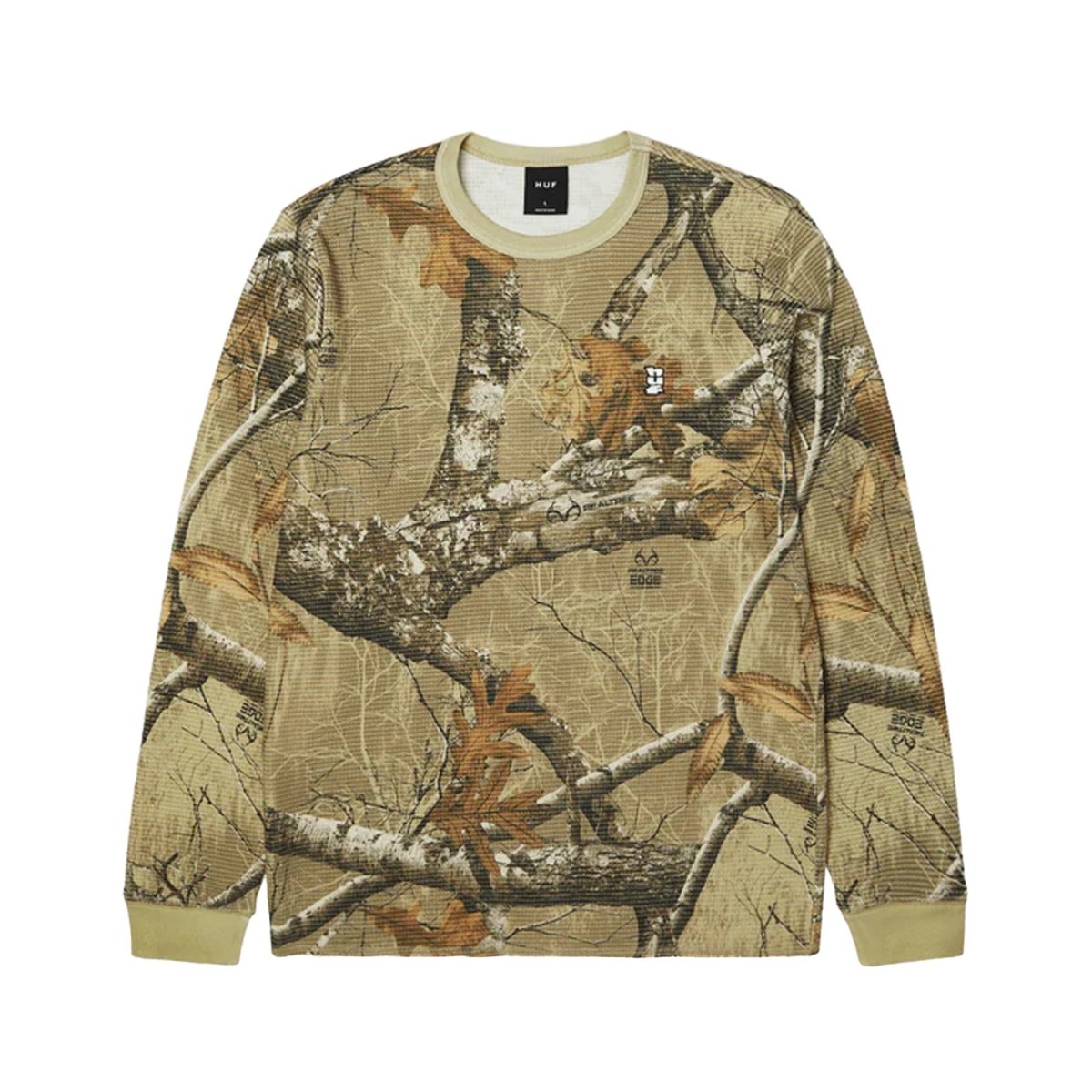 画像1: HUF x Realtree Megablast Thermal Top - Desert (1)