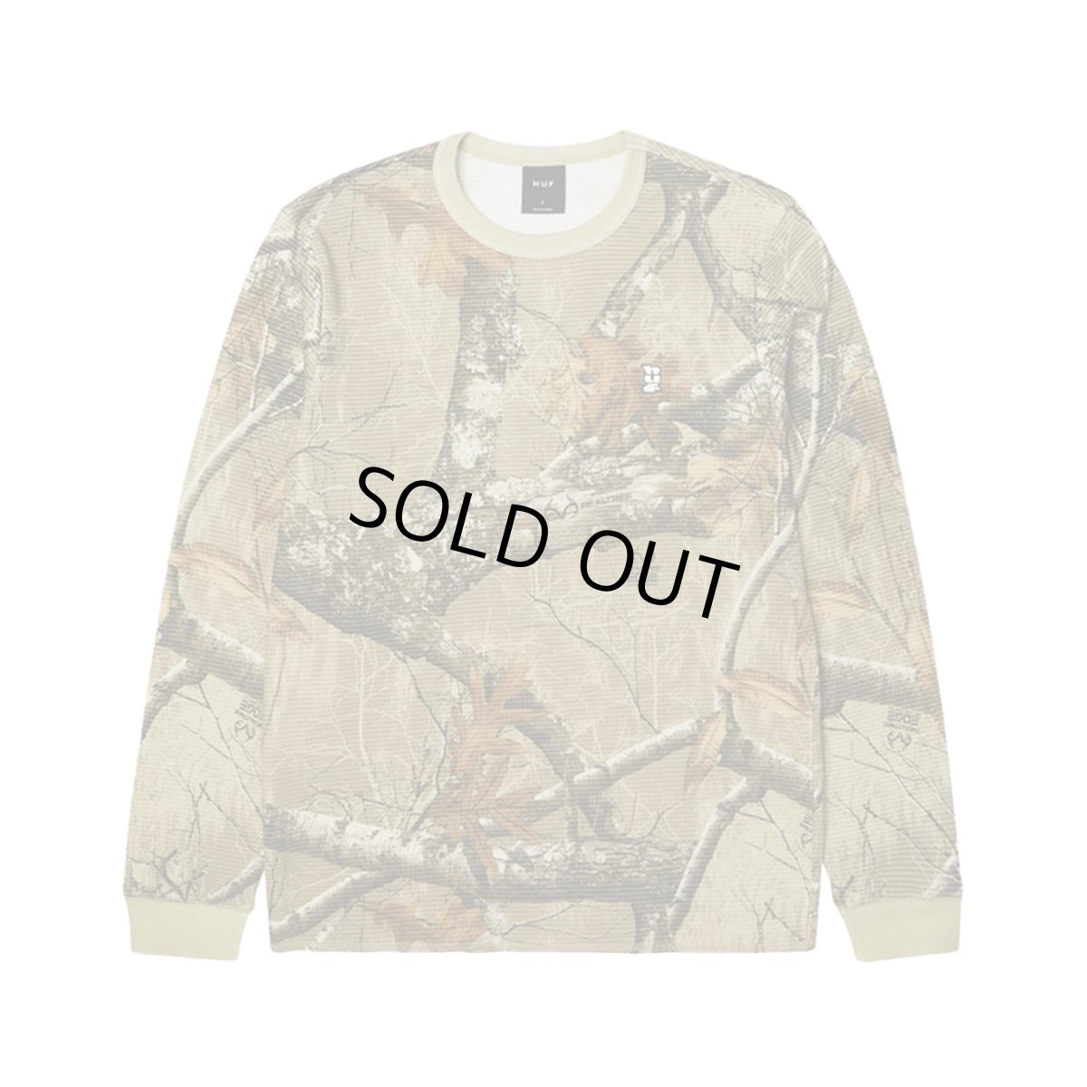 画像1: HUF x Realtree Megablast Thermal Top - Desert (1)