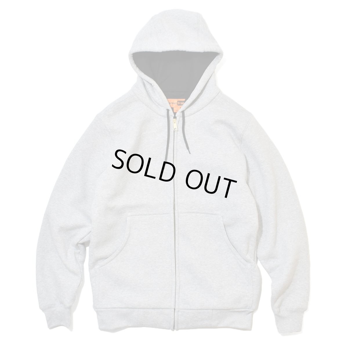 画像1: Corner Stone Heavyweight Full Zip Thermal Lined Hooded Sweatshirts - Athletic Heather (1)