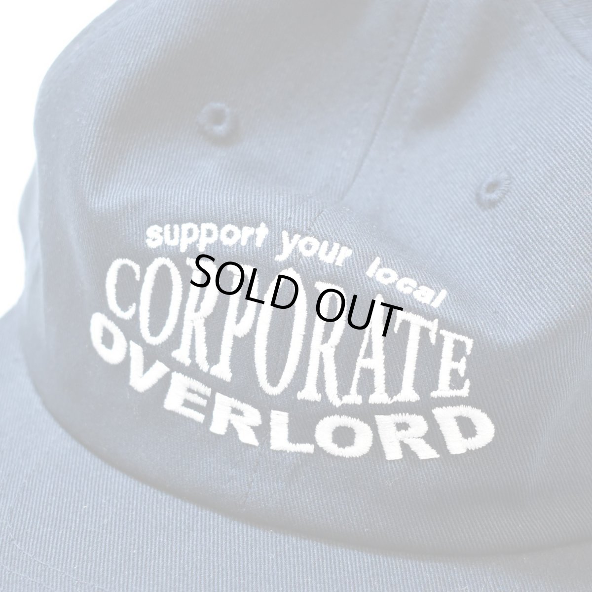 画像2: Capps Support Your Local Corporate Overlord Snapback - Navy (2)