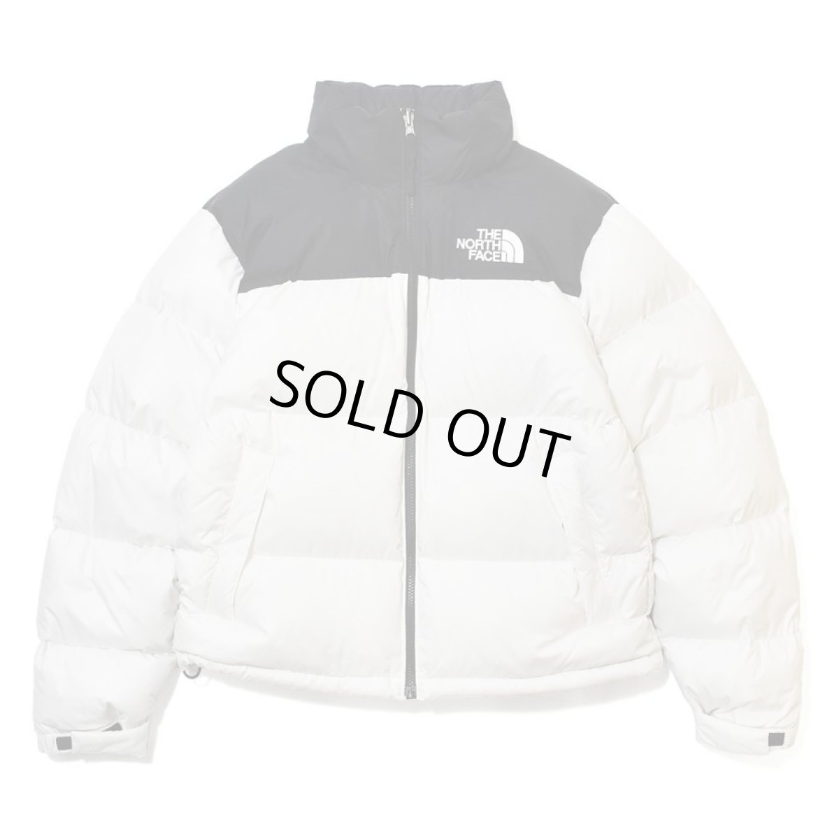 画像1: The North Face USA 1996 Retro Nuptse Jacket - White DuneｘBlack (1)
