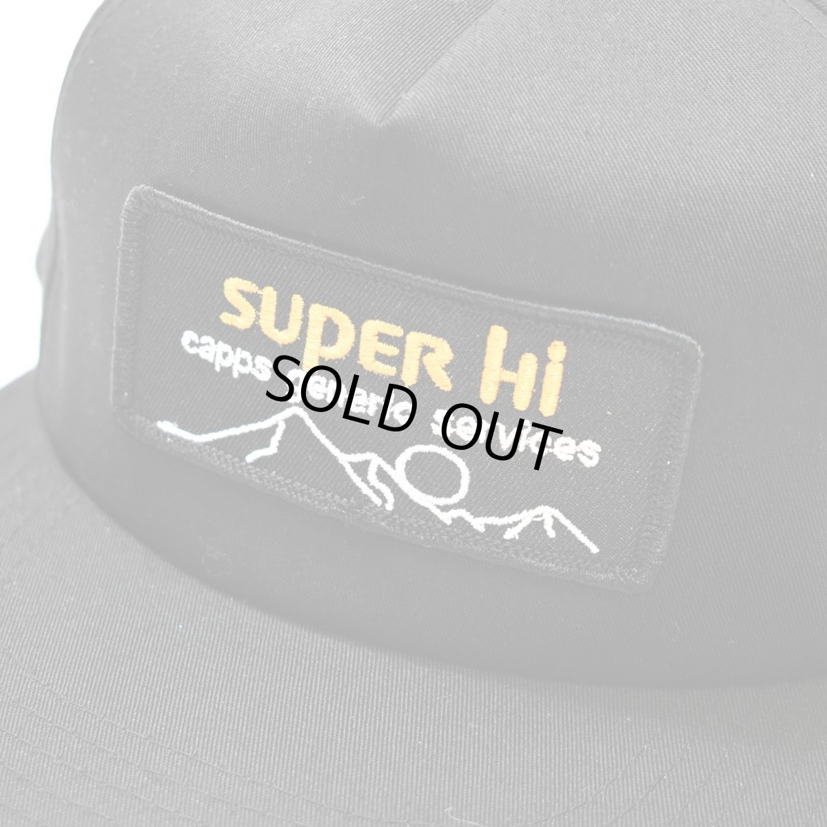 画像2: Capps Super Hi Snapback - Black (2)