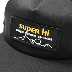 画像2: Capps Super Hi Snapback - Black (2)