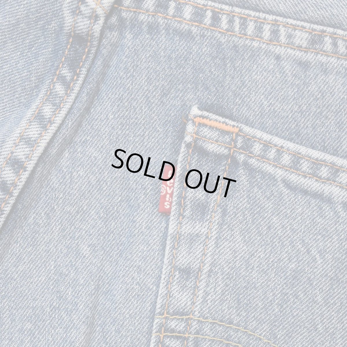 画像4: Levi's 578-0006 Baggy Jeans - Stonewash Indigo (4)