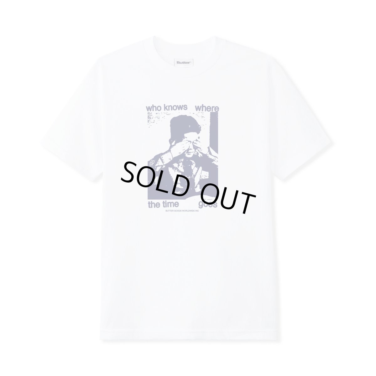 画像1: Butter Goods Who Knows Tee - White (1)