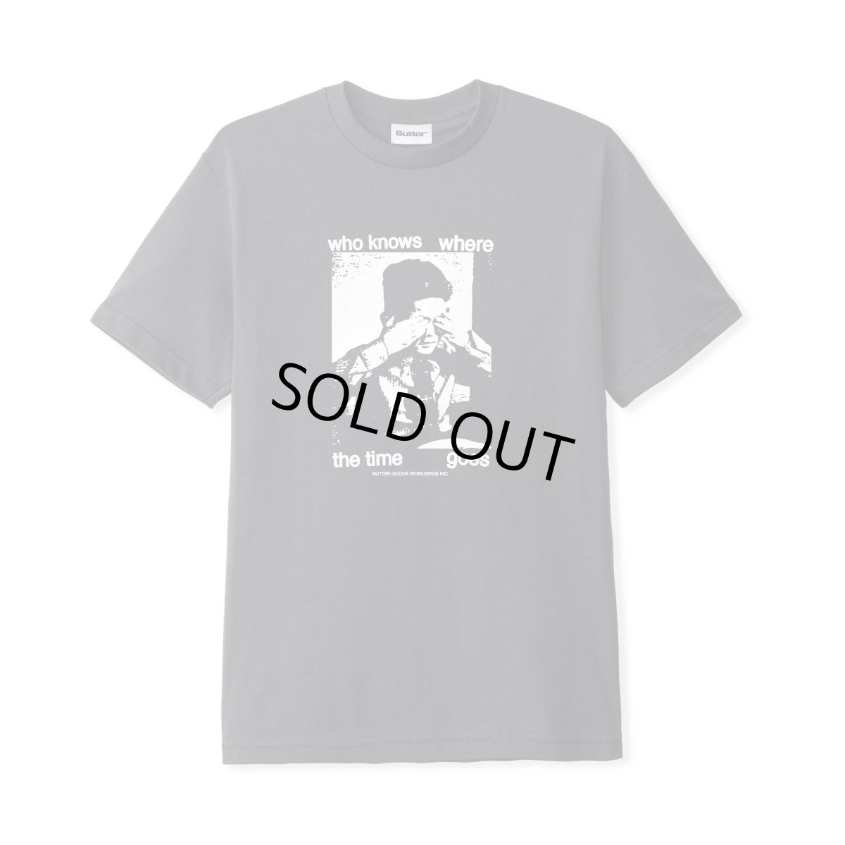 画像1: Butter Goods Who Knows Tee - Charcoal (1)