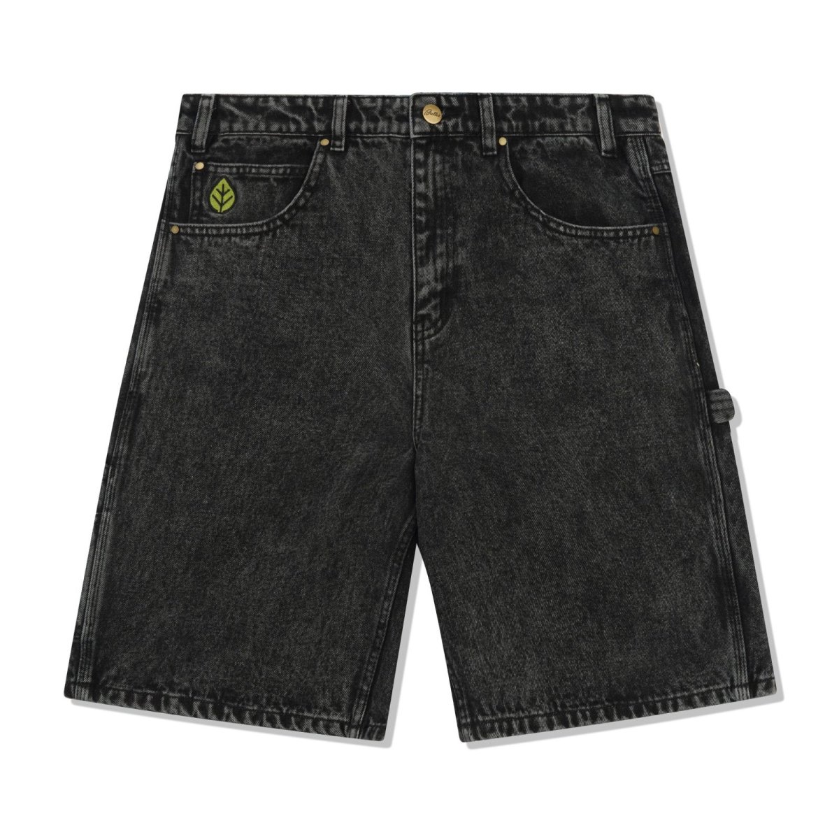 画像2: Butter Goods Weathergear Denim Shorts - Faded Black (2)