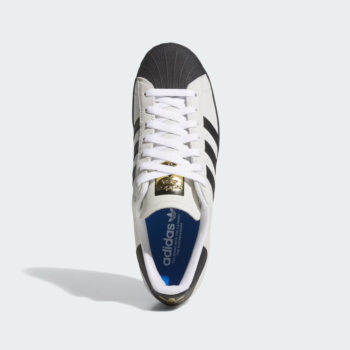 画像5: adidas Superstar ADV - Crystal White/Core Black/Cloud White (5)