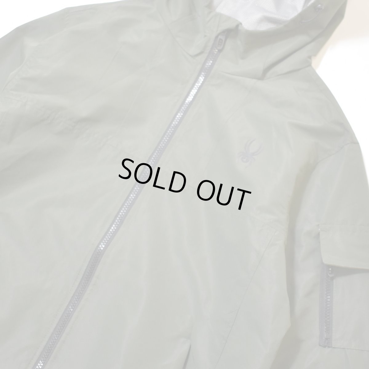 画像8: Spyder Hydroweb Nylon Hooded Jacket - Olive (8)