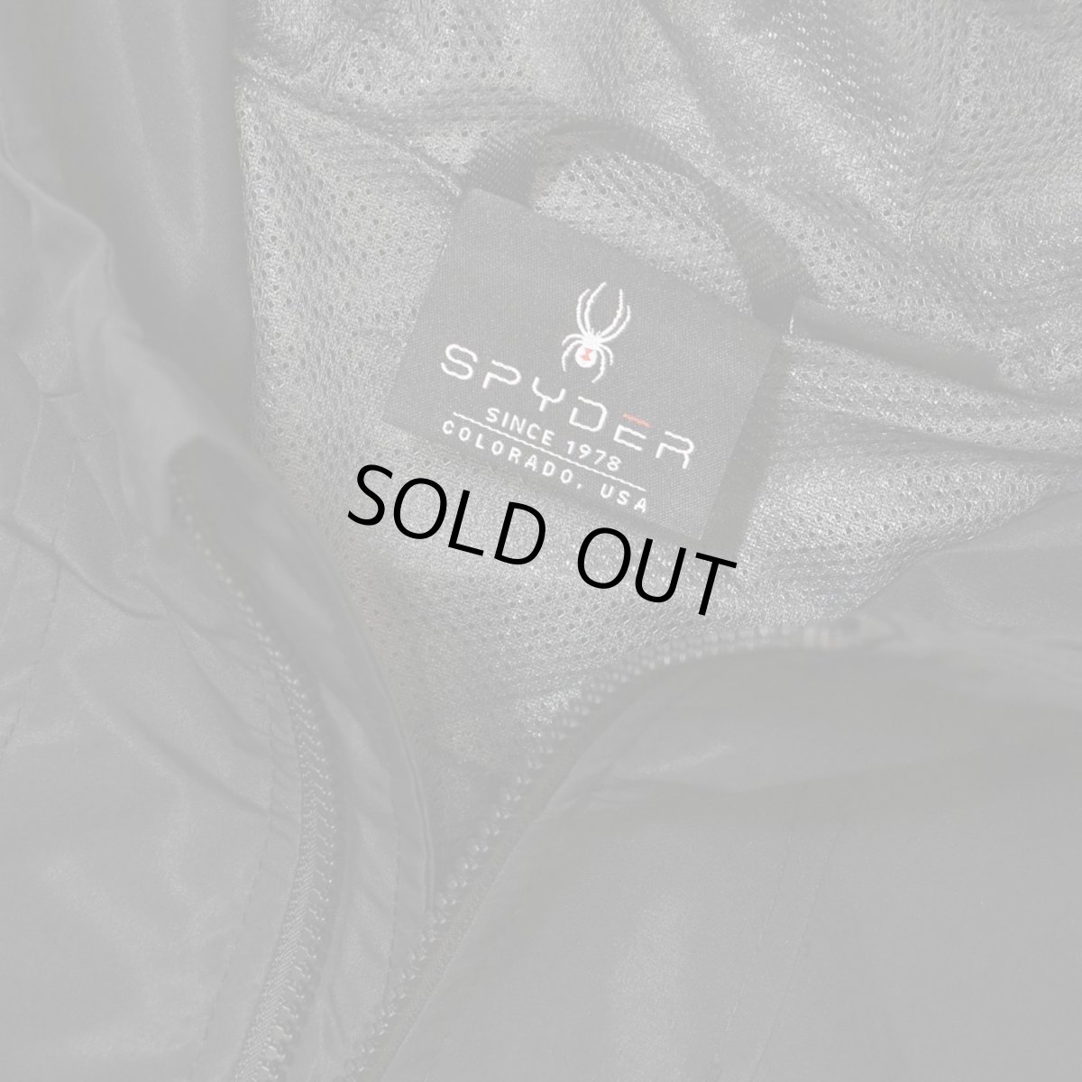 画像2: Spyder Hydroweb Nylon Hooded Jacket - Black (2)