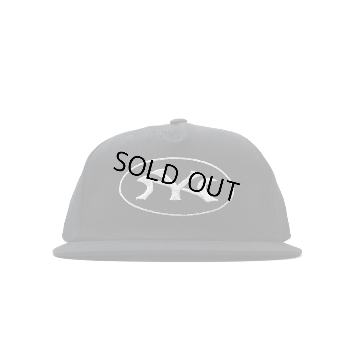 画像1: Skelephunk Yankees Warp Snapback Hat - Black (1)