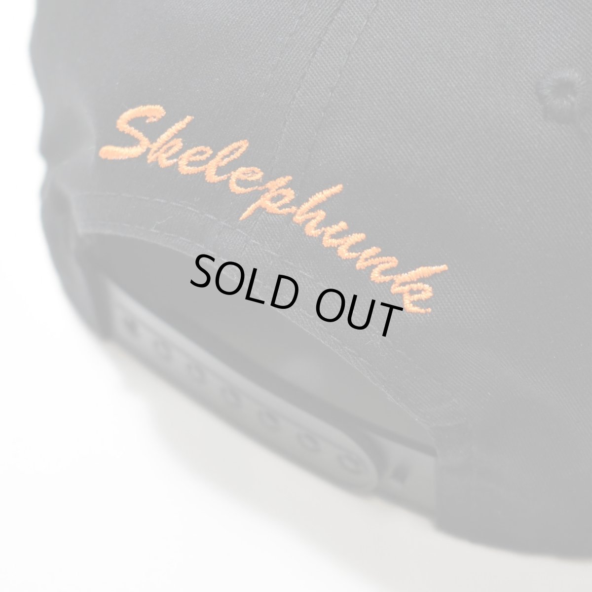 画像3: Skelephunk Mets Warp Snapback Hat - Black (3)