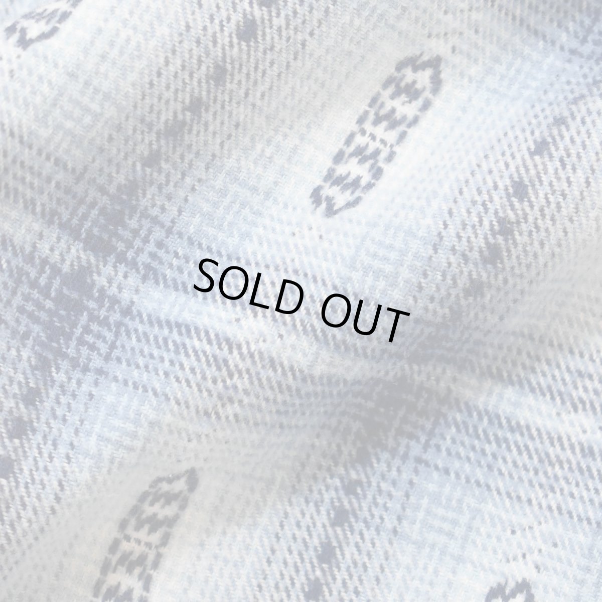 画像4: BDG Cropped Plaid Flannel Shirt - Pale Blue (4)