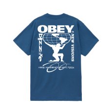 画像1: OBEY Bizzare New Tee - Harbor Blue (1)