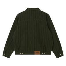 画像2: OBEY Stripe Zip Up Jacket - Duffle Bag Multi (2)