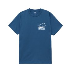 画像2: OBEY Bizzare New Tee - Harbor Blue (2)