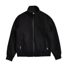 画像1: Calvin Klein Wool Blend Bomber jacket - Black (1)