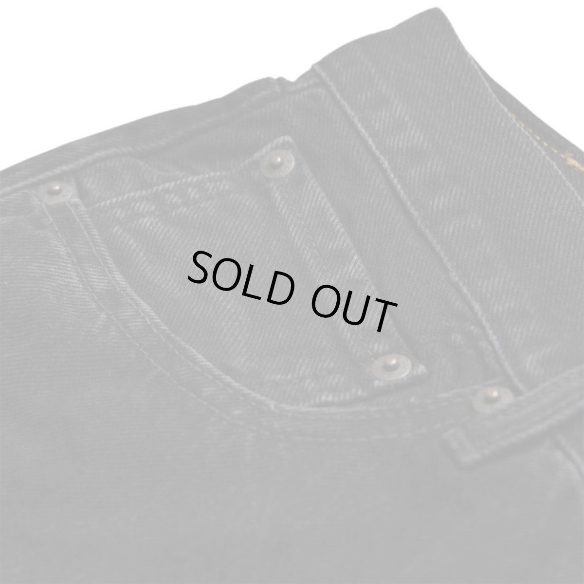 画像4: Levi's 565-0015 Loose Straight Jeans - Black (4)