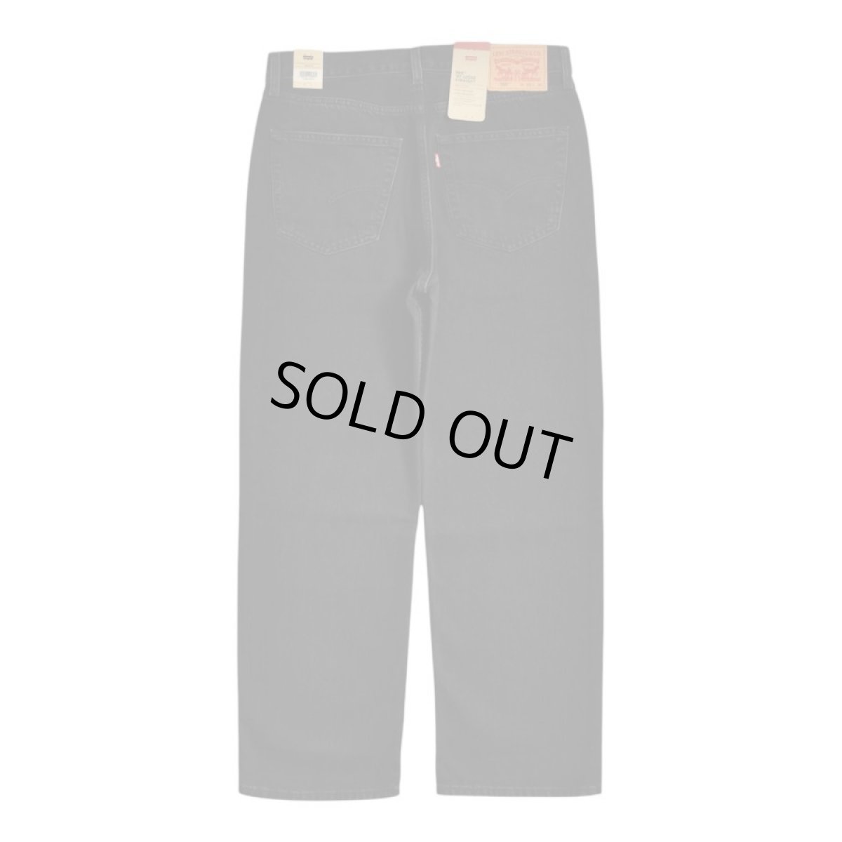画像2: Levi's 565-0015 Loose Straight Jeans - Black (2)