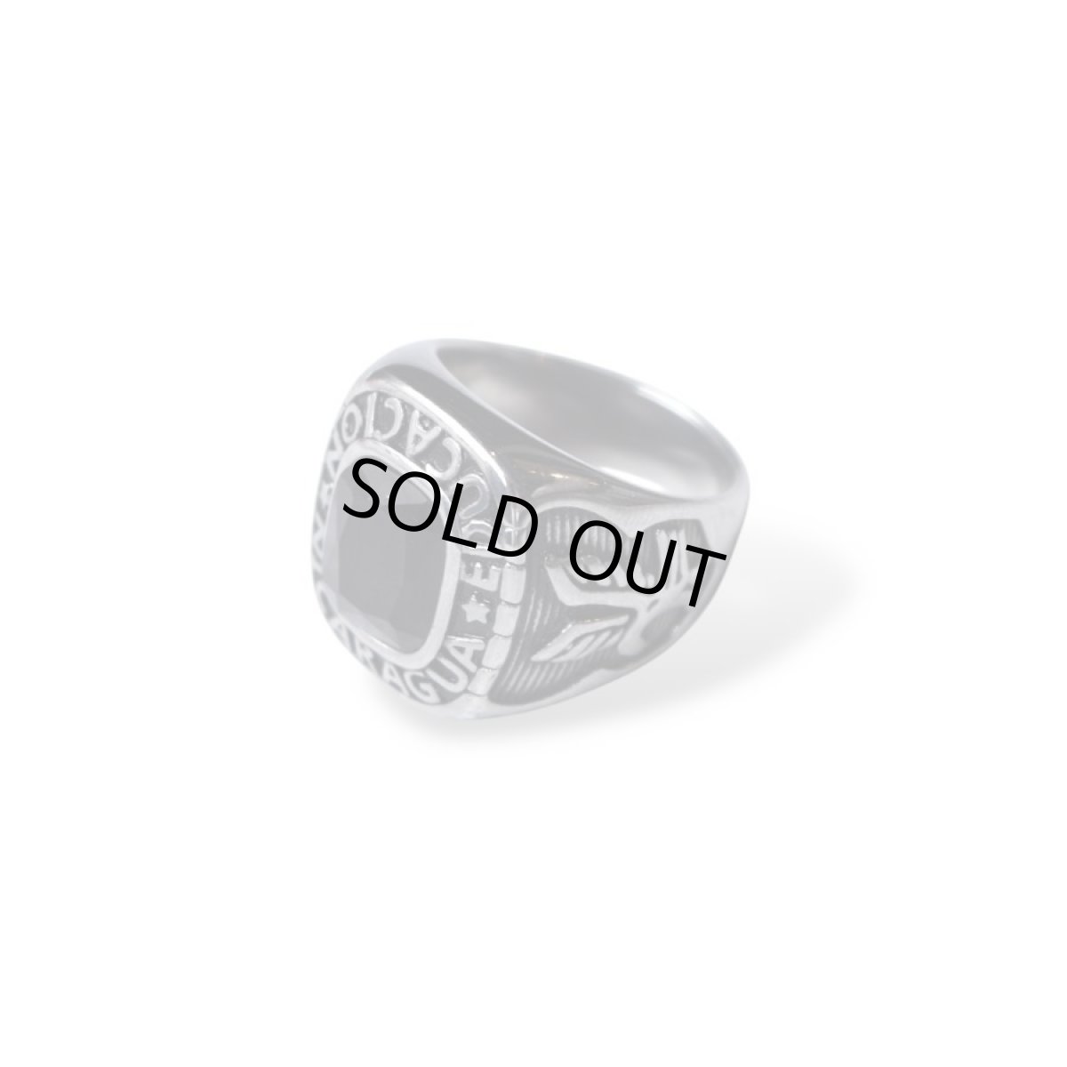 画像1: Nicaragua College Ring - Silver (1)